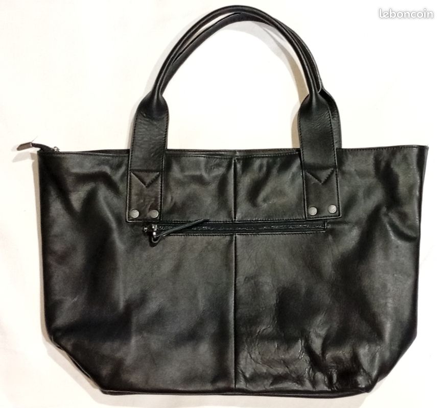 Sac En Cuir Sabrina Femme Marron - Sac De Jour Porté épaule Occasion