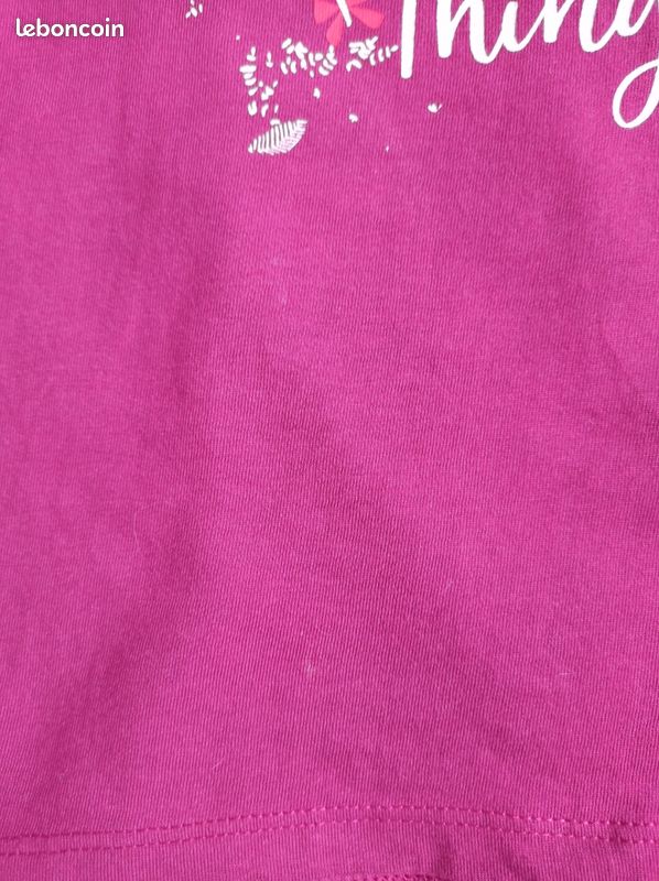 Sous-pull bordeaux 8 ans (image 3)