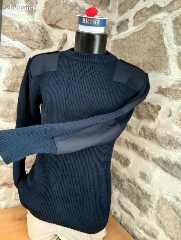 Marine Nationale Pull Laine Saint James Astrolabe Saint James