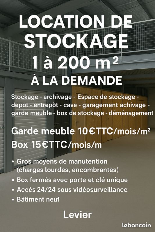 Local commercial 1 pièce 5 m² · à Levier · 5 m² · 50 €