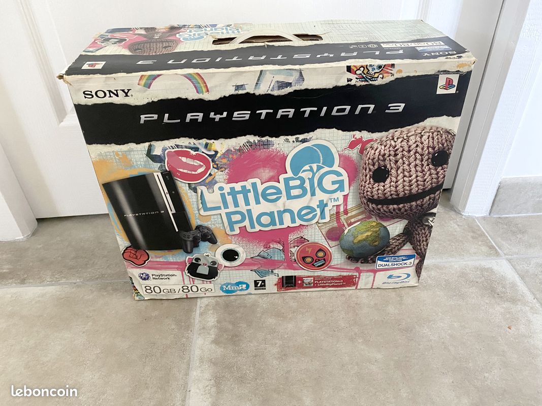 Jeu Little Big Planet PS3 - Version Française - Très Bon état - Boîte Et Instructions
