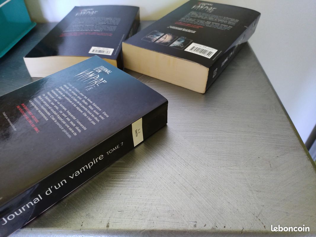 Lot 3 Livres Journal D'un Vampire Tomes 1, 4 et 7 Lisa Jane Smith (image 3)