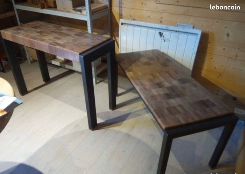 Tables artisanales en bois (image 1)