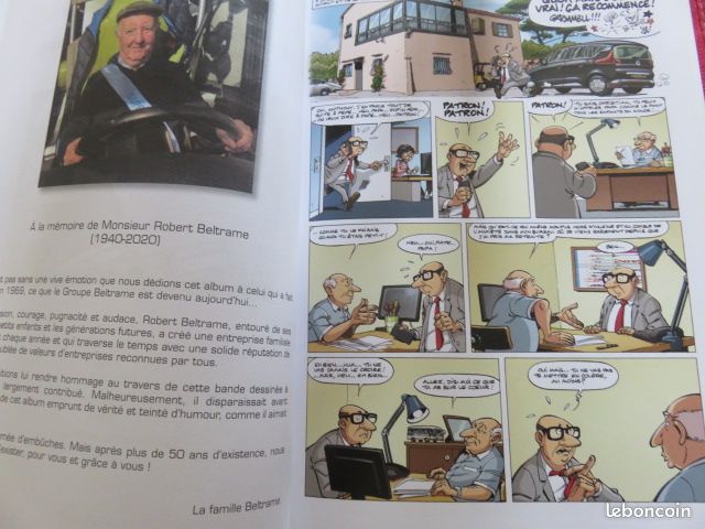 BD2613 - DE GROOT - RODRIGUE Beltrame, le Spectre des Autocars Ed. Rayclame 2020 Comme Neuf (image 3)