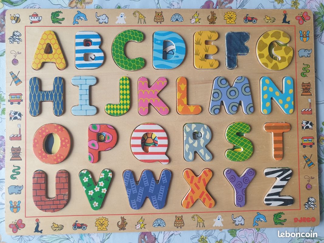 Lot 3 puzzles premier age en bois (image 4)