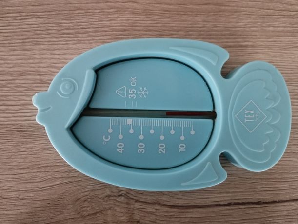 Thermomètre de bain poisson Blanc de Aubert concept, Thermomètres : Aubert