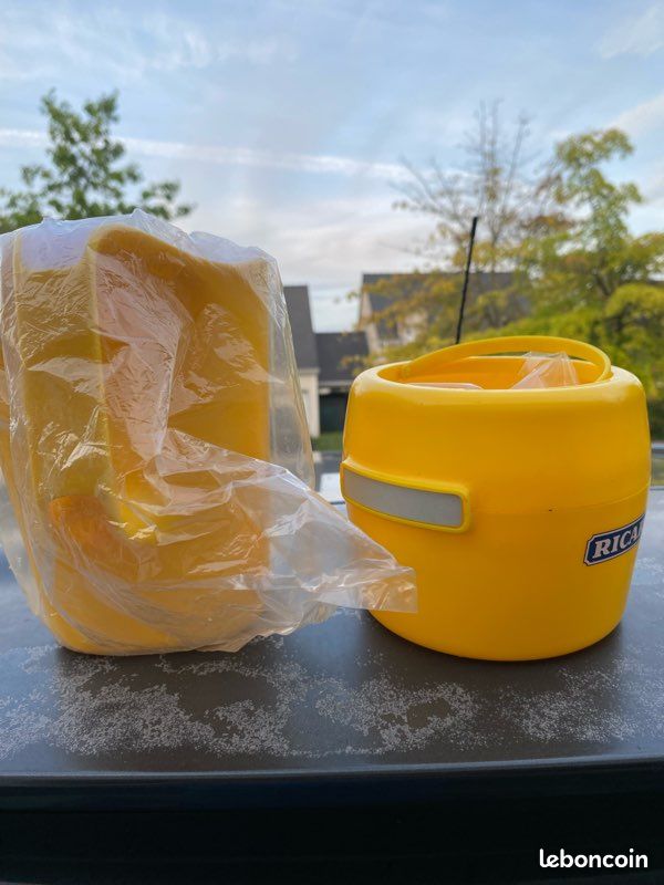 Seau carré en plastique de 25 L, matériau PP de qualité alimentaire, recyclable