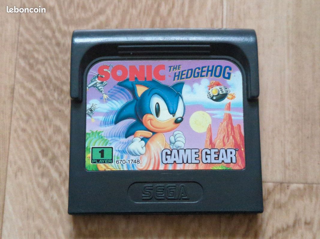 Jeu Sega Game Gear - Sonic The Hedgehog - Complet En Excellent état - France
