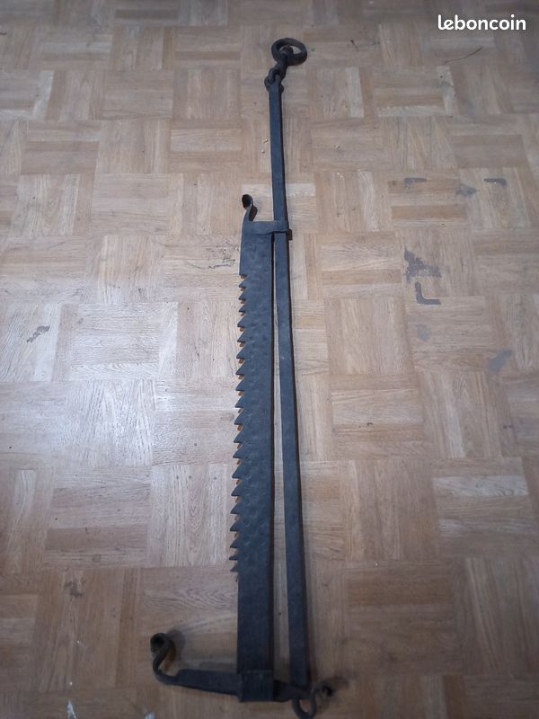 Crémaillère de cheminée 150cm (image 1)