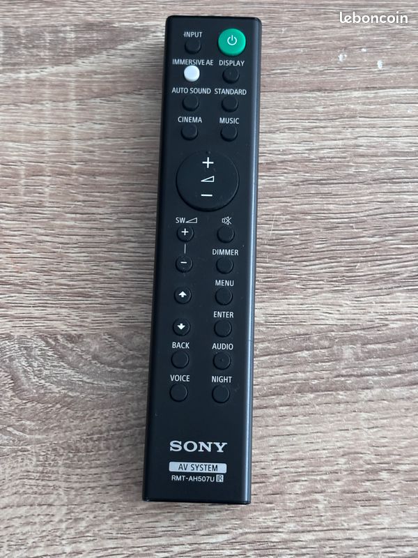 Barre de son Sony avec son caisson de basses et télécommande (image 7)