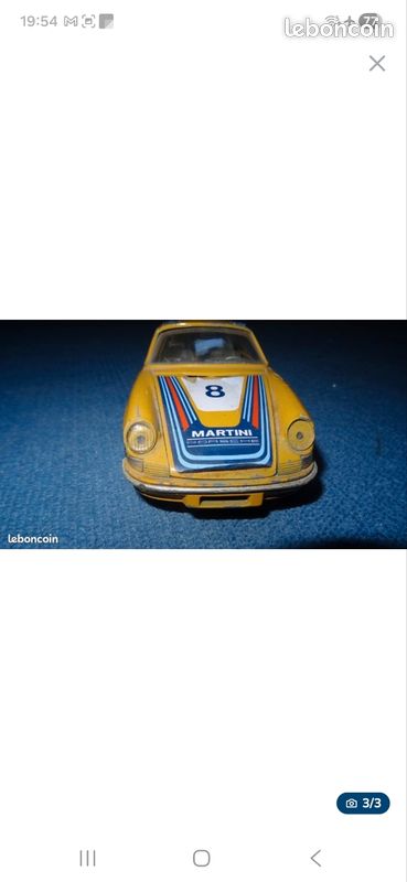 Ancienne publicité en tôle émaillée : Martini - Dimens... | enchères