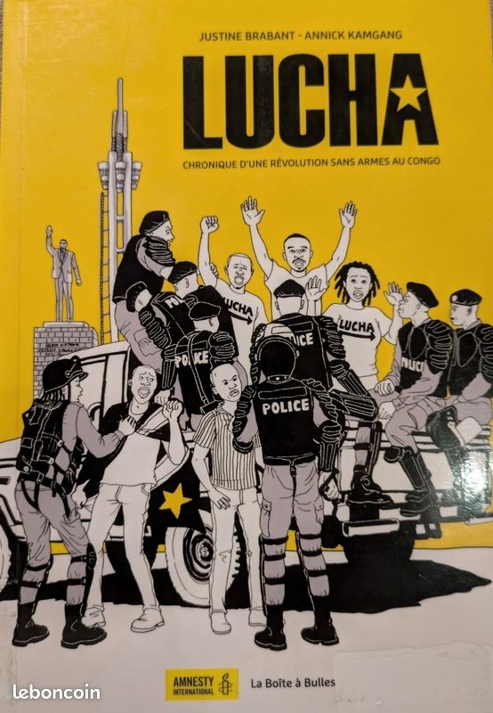 Lucha – Révolution sans armes au Congo – Brabant & Kamgang – BD documentaire (image 1)