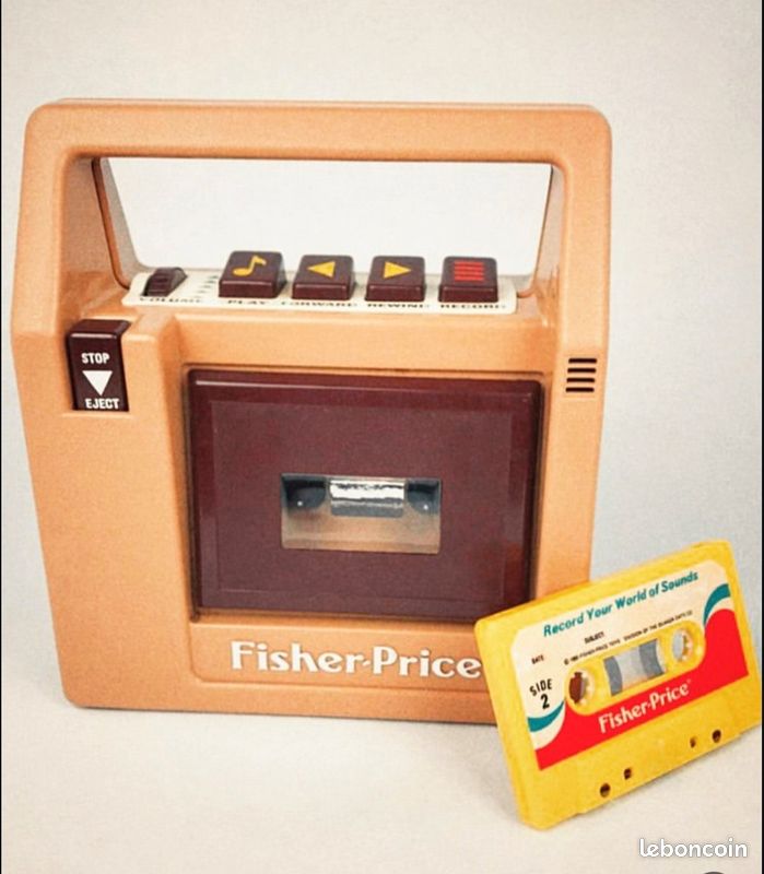 Magnétophone cassette Fisher-Price 80's (image 1)