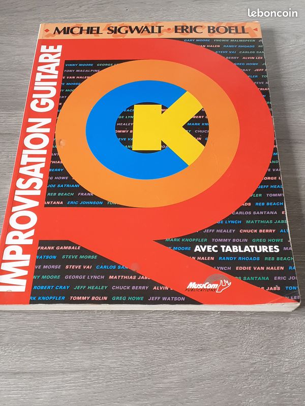 IMPROVISATION GUITARE ROCK année 1990 (image 1)