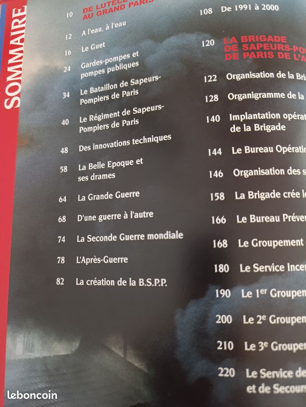 Livre Brigade sapeurs pompiers de Paris (image 5)