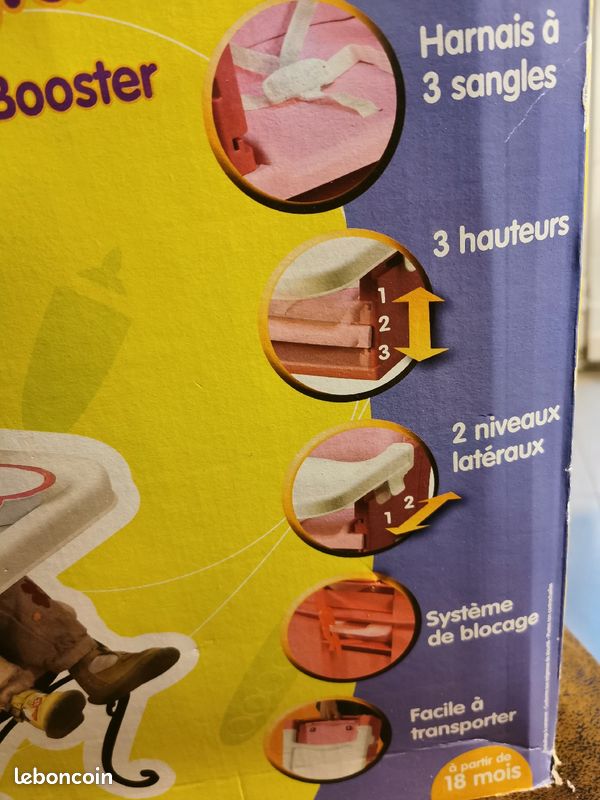 Réhausseur chaise réglable (image 6)