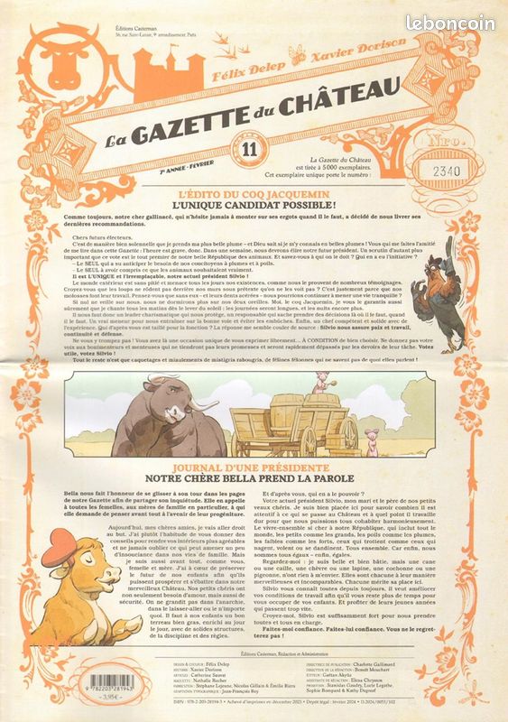 "La Gazette du Chateau " N° 11 & 12 (image 1)