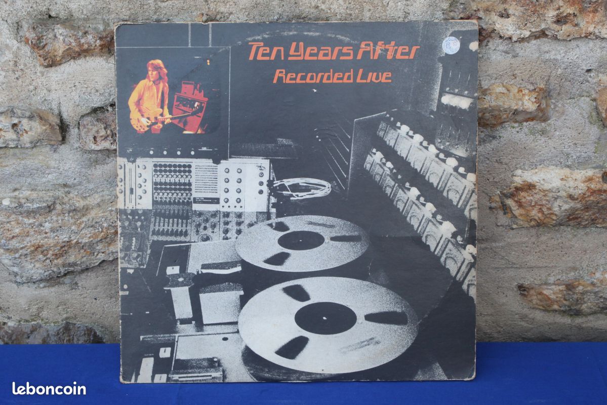 Disques vinyles TEN YEARS AFTER « Recorded live » deux 33 tours (image 1)