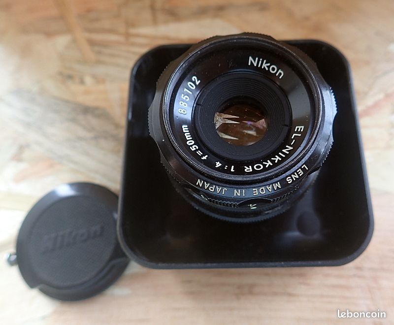 NIKON EL-NIKKOR 50mm 1:4 / Objectif d'agrandisseur