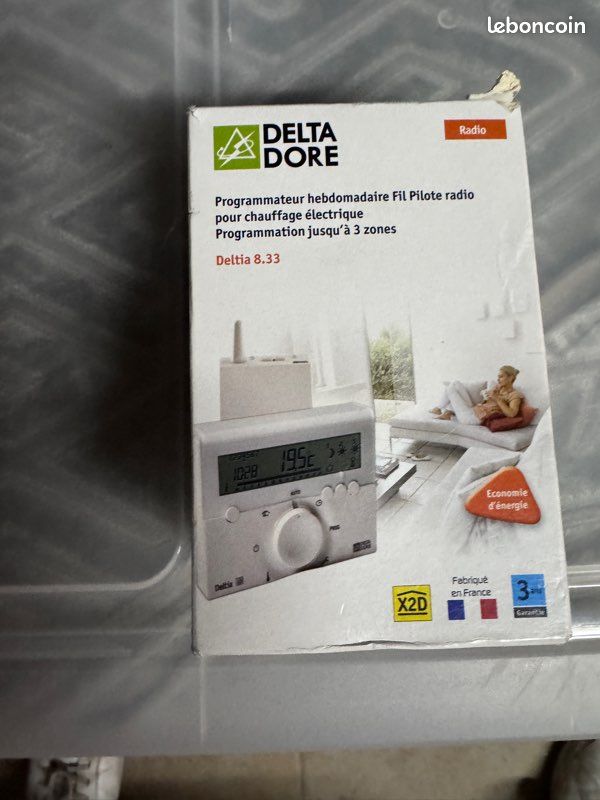 Programmateur et récepteur chauffage électrique (image 1)