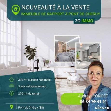 Immeuble 350 m² Pont De Cheruy