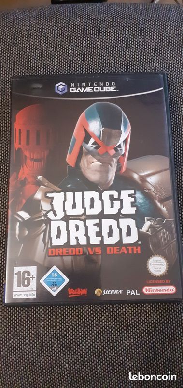 Jeu GameCube - Judge Dredd : Dredd Vs Death - Version FR Complète - Très Bon état