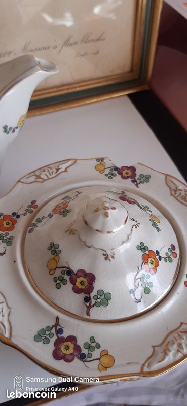 Service à thé/café en porcelaine anglaise (image 7)