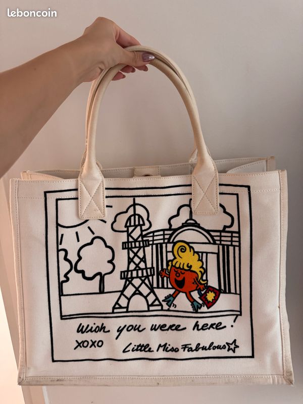 Tote Bag Sac De Plage Sandro Sac Cabas Sandro Paris Accessoires