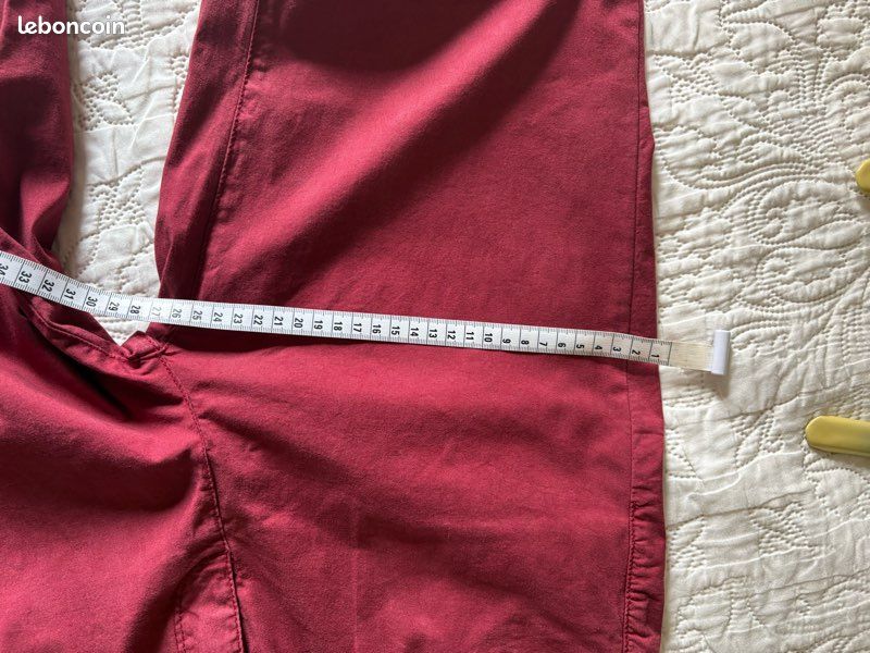 Pantalon Armand Thiery rouge grenade taille 40 (image 6)