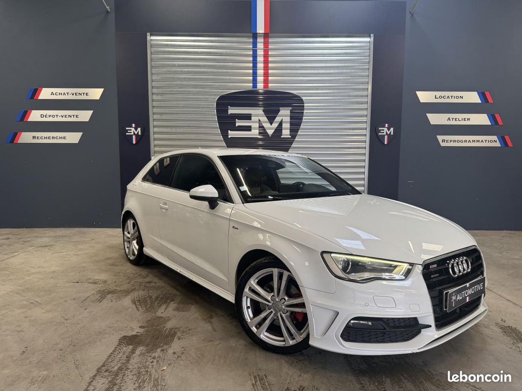 AUDI A3 S-Line Quattro 2.0 TDI 184CH BV S-tronic / CARPLAY / Radar Avant & Arrière / (image 3)