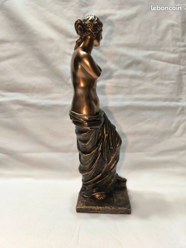 Statue Vénus de Milo 26 cm – Finition bronze – Sculpture décorative classique avec boîte d’origine (image 11)