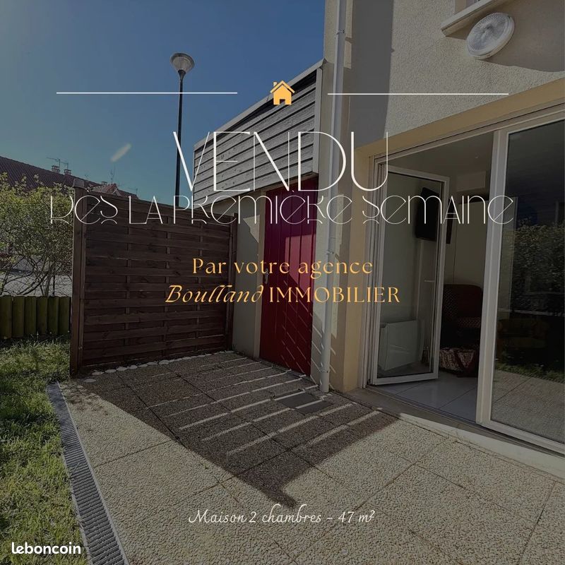 Maison 3 pièces 44 m² · à Fort-Mahon-Plage · 44 m² · 186 750 €