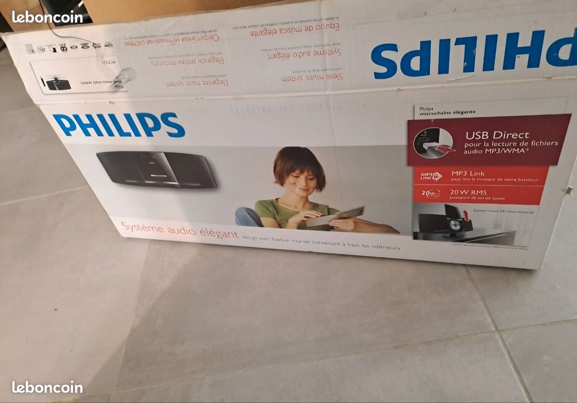 Chaîne Hi-Fi Philips DCM230/12 Occasion - Bon état (image 2)