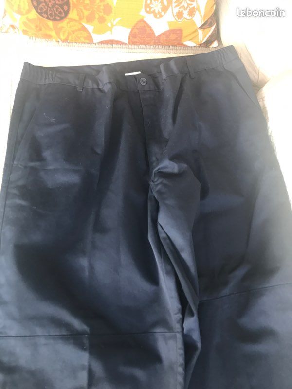 Pantalon Pompiers 56 sécurité incendie bleu marine (image 2)