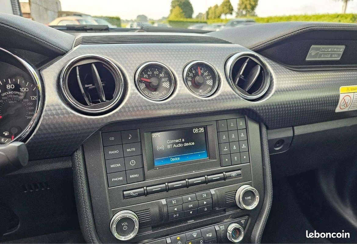 FORD Mustang 2.3 EcoBoost Performance * 314 ch * BVM * Pack Performance * KW * Milltek (image 16)