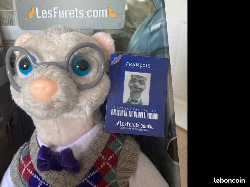 Peluche officiel les furet.com (image 2)