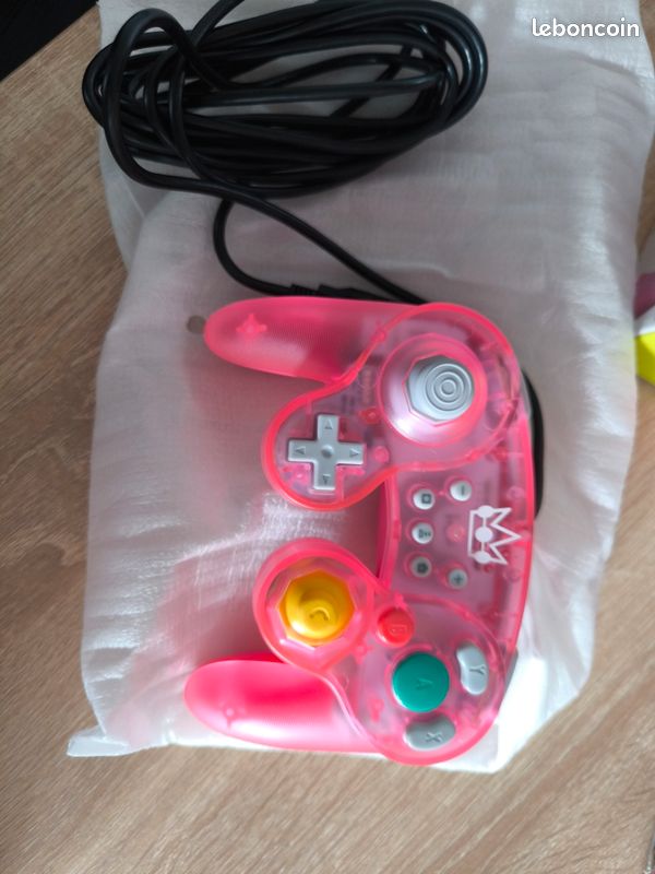 Manette Switch Super Mario Peach (image 3)