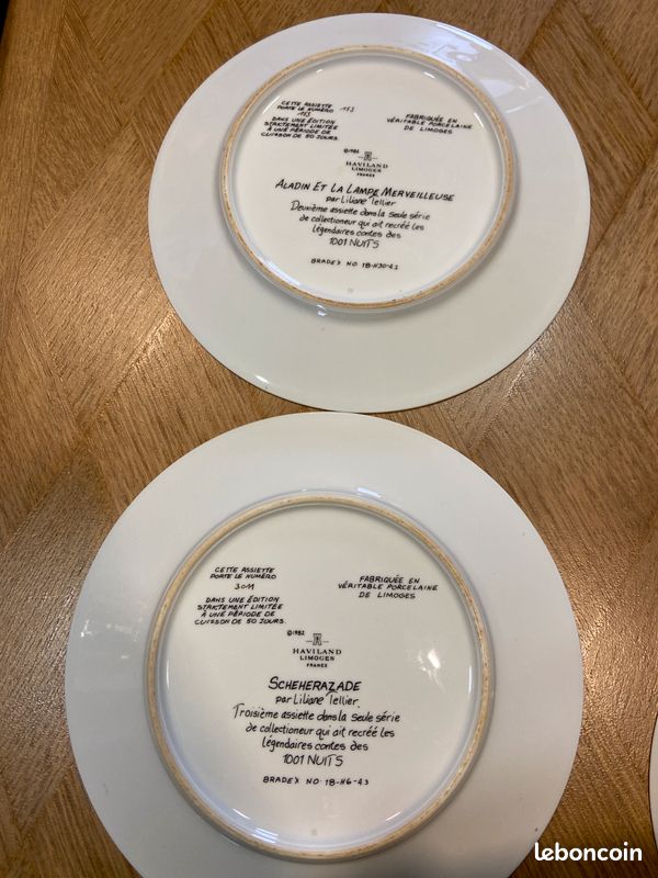 Assiette porcelaine (image 3)
