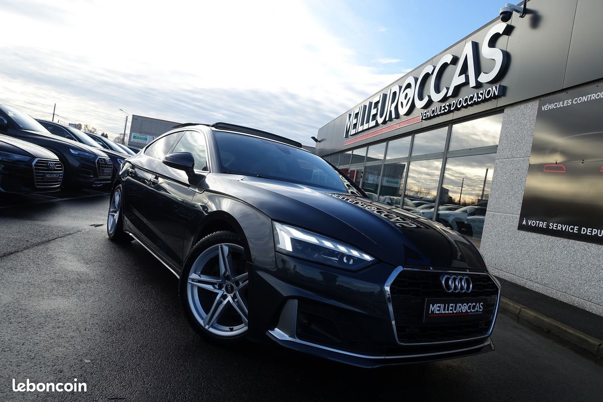 A5 Sportback 30 Tdi S-Tronic Mhev Virtual cockpit/Cuir chauffant/Toit ouvrant/Gps Europe/Caméra/Régulateur/Carplay/Accès confort/1°main/Garantie 12 mois (image 14)