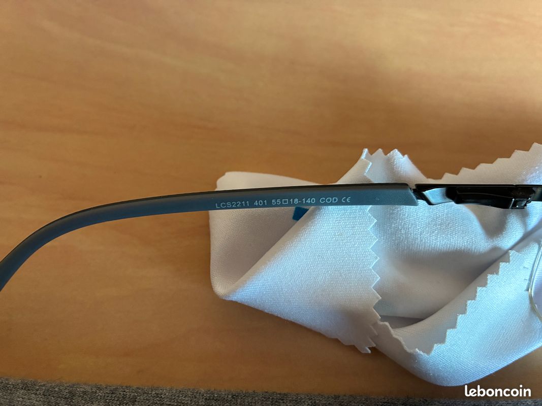 Lunettes de vue Le coq sportif verres Zeiss avec filtre écran bleu