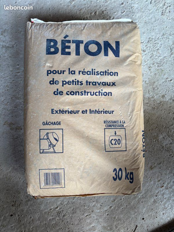 Leroy Merlin Volume Sac De Beton 30kg Béton Maigre Combien De