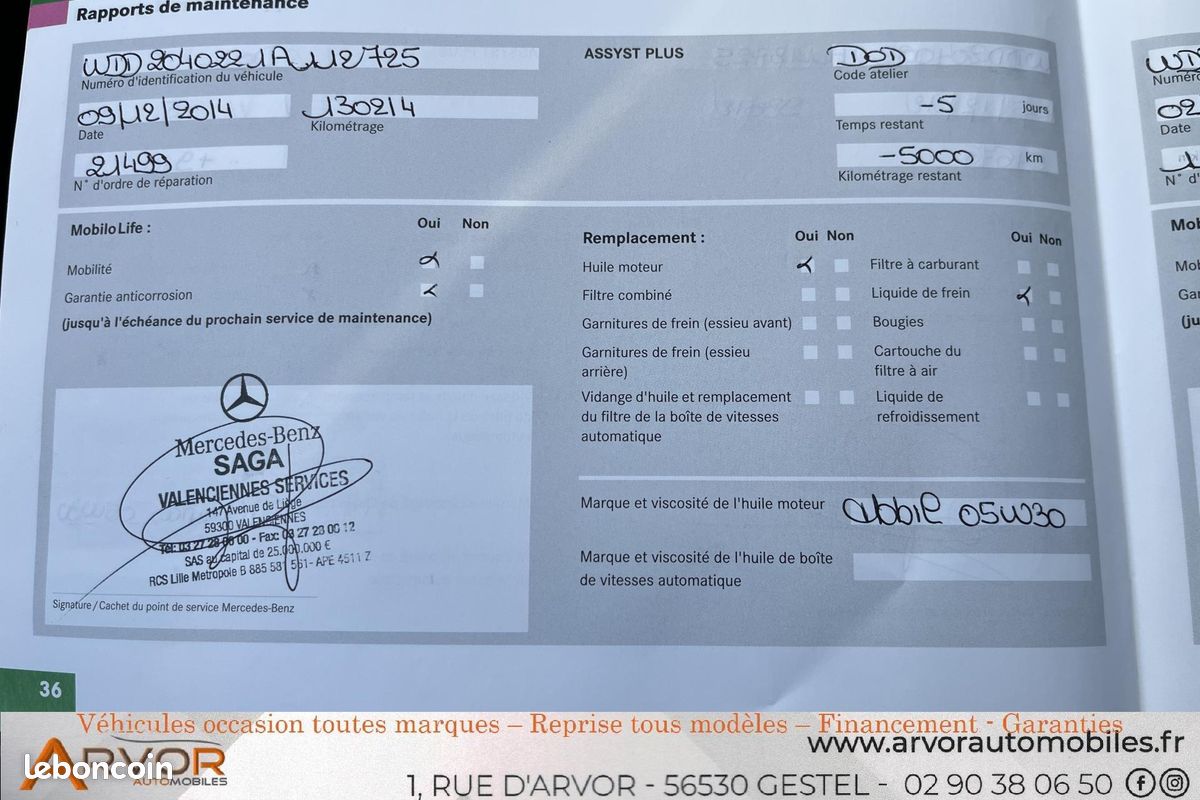 MERCEDES CLASSE C 320 CDI Avantgarde - BVA G-Tronic (image 40)