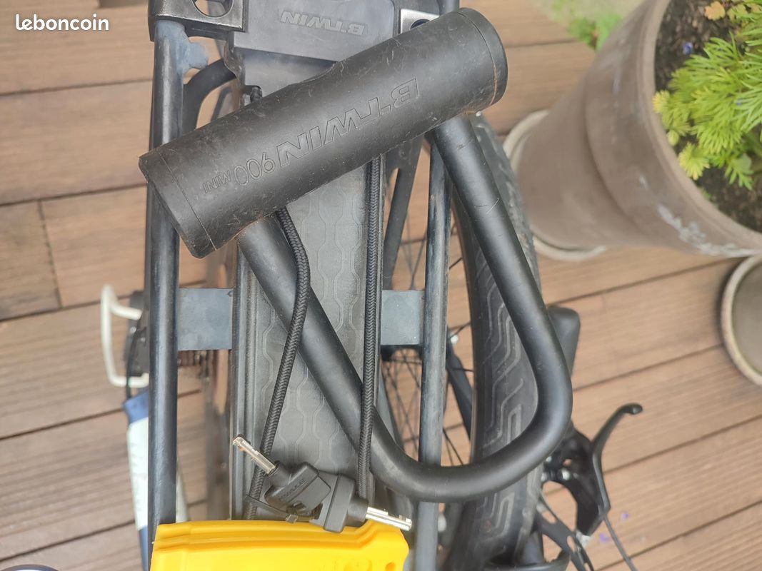 BTWIN Vélo pliant fold 500 bleu fonce (image 11)