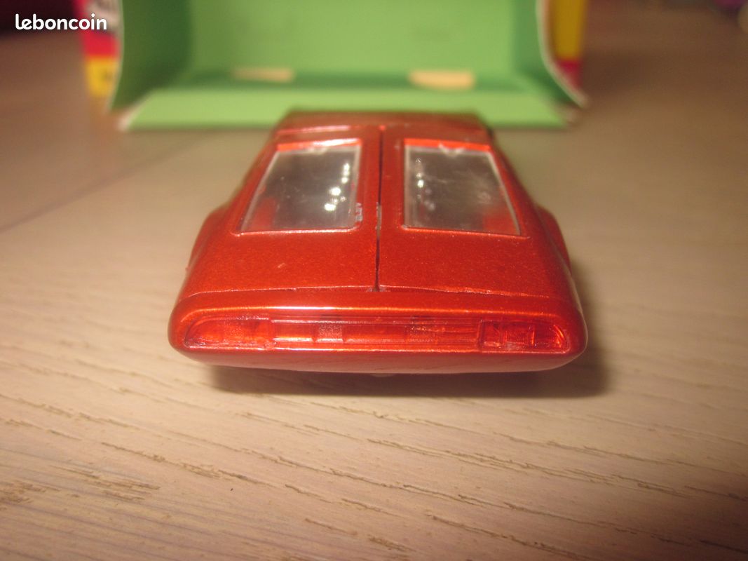 Solido 1/43 – De Tomaso Mangouste N°166 Rouge – Made In France – Occasion