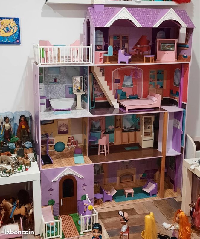 Maison pour pour poupée barbie Jeux Jouets