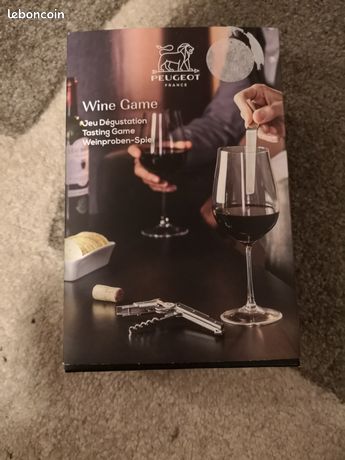 Coffret Dégustation Peugeot Wine Game - Clef Du Vin Travel + Tire-Bouchon Clavelin - Idée Cadeau Œnologie