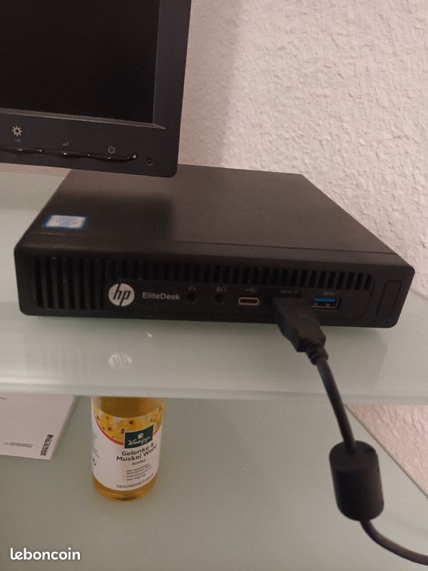 Pc de bureau HP EliteDesk 800 G2 35W / Intel core i5 vPro 8GO RAM, SSD 250Go pour une réponse rapide (image 1)