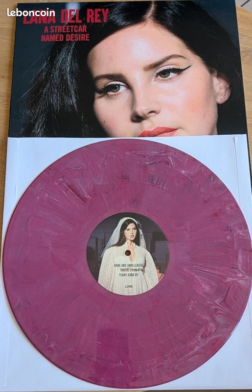 Lana Del Rey - A streetcar named desire - vinyle marbré violet - excellent état (image 3)