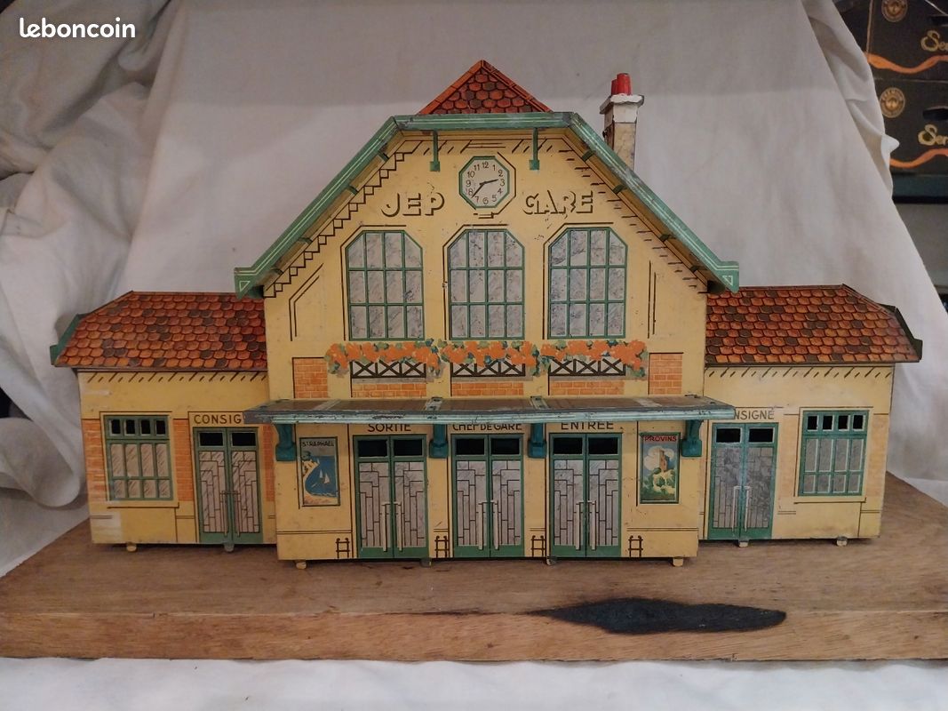 Gare Jouet Ancienne – FV JEP Tantet Et Manon – Marque Hornby – Collection