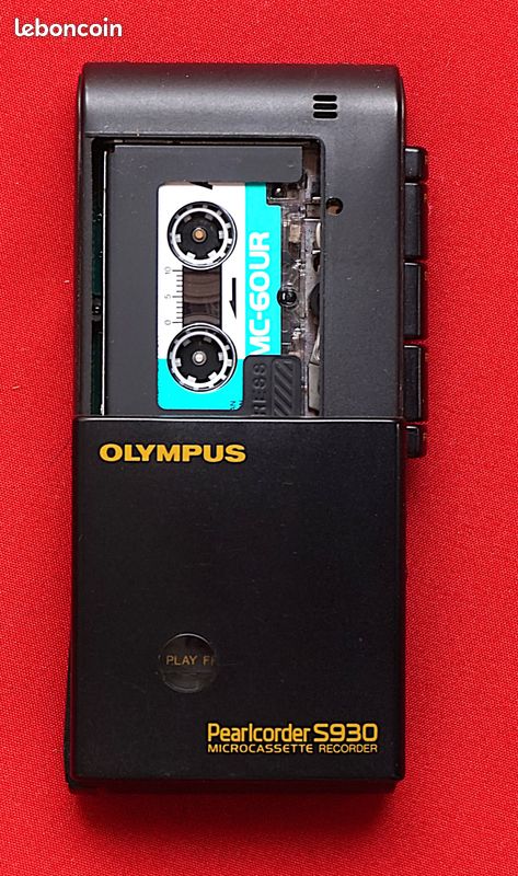 Dictaphone Oympus Pearlcorder S914 / worldwide shipping
